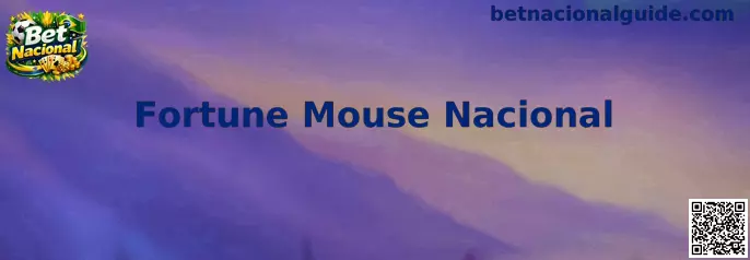 Interface ilustrativa do jogo Fortune Mouse Nacional