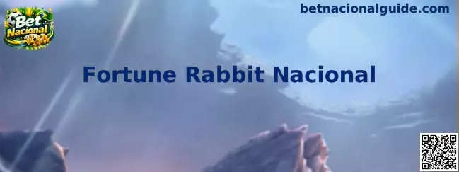 Interface ilustrativa do jogo Fortune Rabbit Nacional