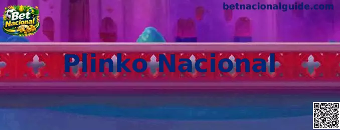 Representação visual do tabuleiro do Plinko Nacional
